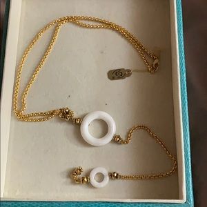 gold lariat necklace